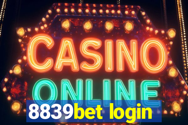 8839bet login